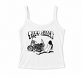 TATT SHACK BIKER LADIES SPAGHETTI STRAP TANK TOP