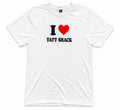 I LOVE TATT SHACK - WHITE UNISEX T-SHIRT